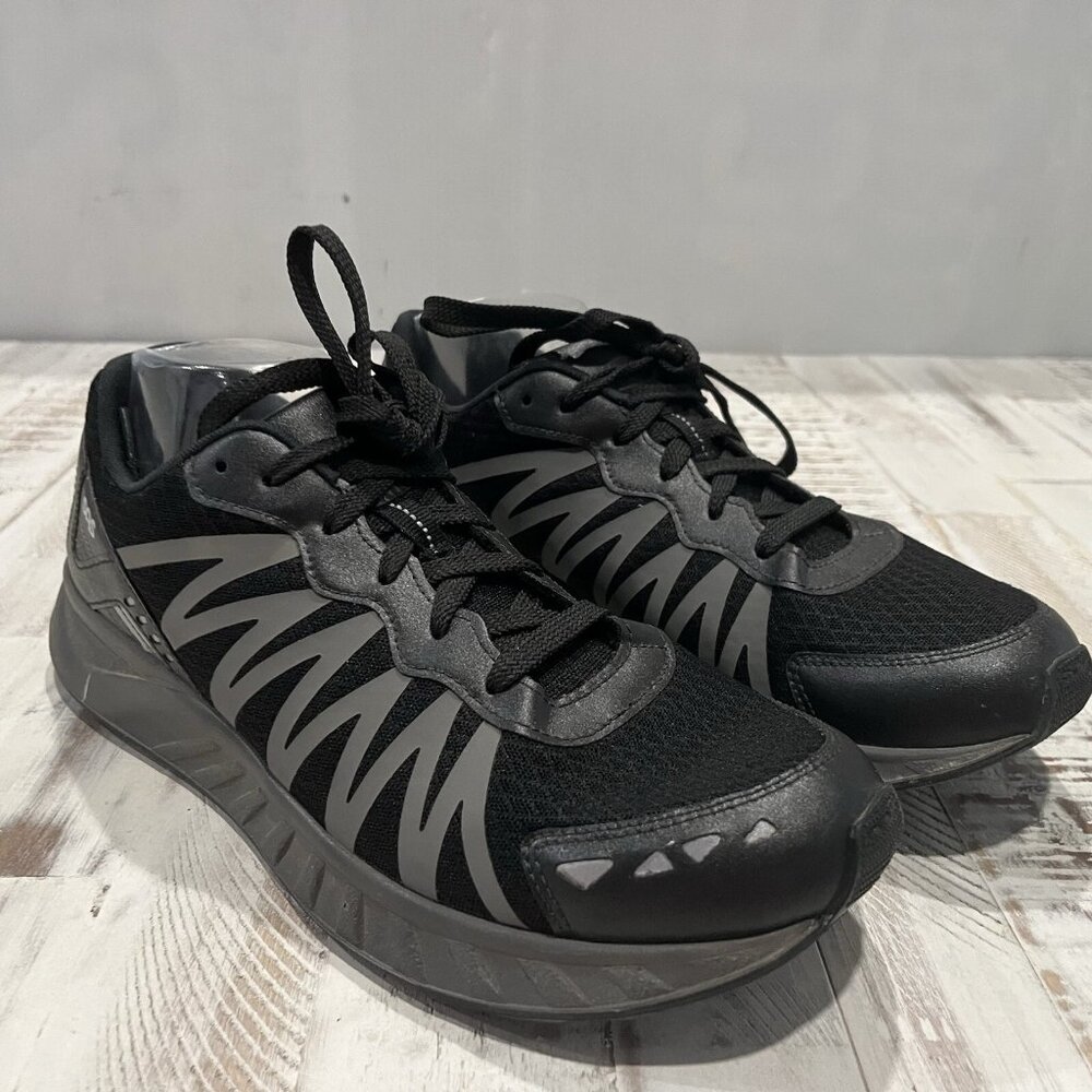 SAS Pursuit Athletic Sport Sneaker Black/Gray Men's Size 10 Narrow ~ EUC $224